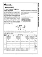 LM2940CT-5.0/NOPB 数据规格书 2