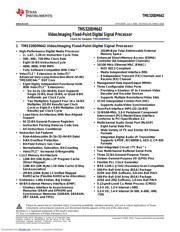 TMS320DM642GDK600 datasheet.datasheet_page 1