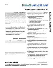 MAXQ2000-KIT datasheet.datasheet_page 1