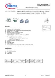 IKW50N60TAFKSA1 datasheet.datasheet_page 1