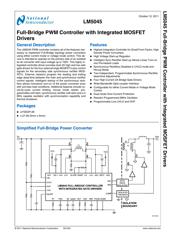 LM5045MHX 数据规格书 1