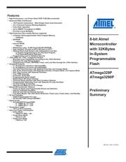 ATMEGA329PV-10AU 数据规格书 1