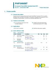 PHP54N06T,127 数据规格书 1