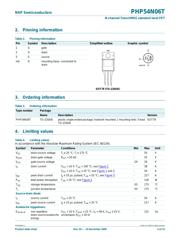 PHP54N06T,127 数据规格书 2