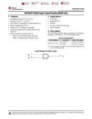 74AHCT1G00DCKTG4 datasheet.datasheet_page 1