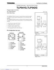 TLP541G_07 数据规格书 1