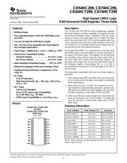 CD74HCT299M96E4 datasheet.datasheet_page 1