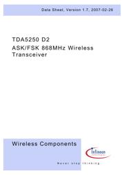 TDA5250XT 数据规格书 3