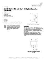 AA116-72LF 数据规格书 1