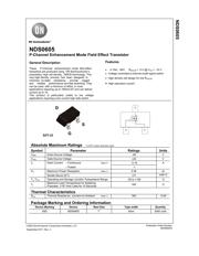 NDS0605 datasheet.datasheet_page 1
