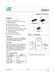 TEA3718 Datenblatt PDF