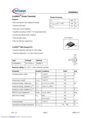 SPD06N80C3XT datasheet.datasheet_page 1