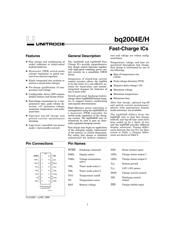BQ2004ESN Datenblatt PDF
