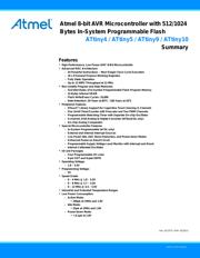 ATTINY10-TSHR Datenblatt PDF