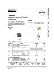 FDD6635 datasheet.datasheet_page 1