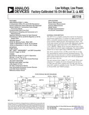 AD7719BRU 数据规格书 1