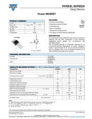 IRFBE30PBF 数据规格书 1