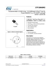 STF18N60M2 datasheet.datasheet_page 1