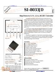 SI-8033JD 数据规格书 1