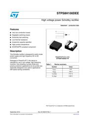 STPS8H100DEETR datasheet.datasheet_page 1