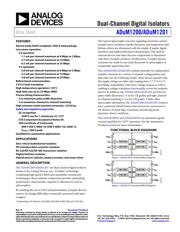 ADUM1201BRZ Datenblatt PDF