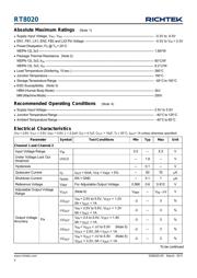 RT8020PQW datasheet.datasheet_page 4