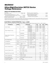 MAX6033BAUT25 数据规格书 2