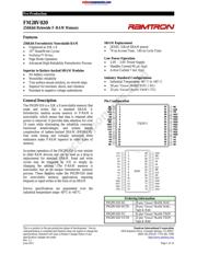 FM28V020-TG datasheet.datasheet_page 1