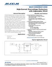 MAX14525ETA+T Datenblatt PDF