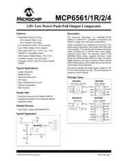 MCP6564A-E/ML 数据规格书 1