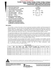 TLV2464AID Datenblatt PDF