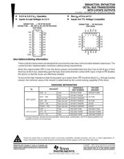 SN74ACT245 datasheet.datasheet_page 1