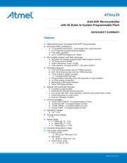 ATTINY102-SSNR Programmierhandbuch
