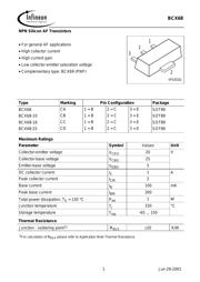 BCX68 数据规格书 1
