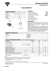 IRFP460PBF 数据手册