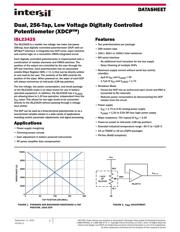 ISL23425WFRUZ-T7A datasheet.datasheet_page 1