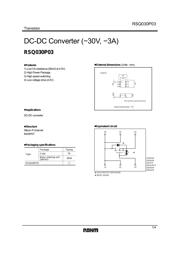 RSQ030P03TR datasheet.datasheet_page 1