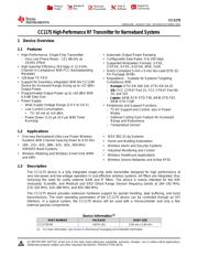 CC1175RHMT datasheet.datasheet_page 1