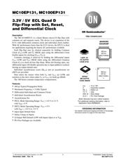 MC100EP131FAR2G datasheet.datasheet_page 1