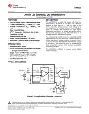 LMH6555SQ/NOPB datasheet.datasheet_page 1