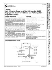 LM10010SD 数据规格书 1