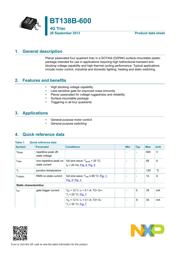 BT138B-600,118 datasheet.datasheet_page 1