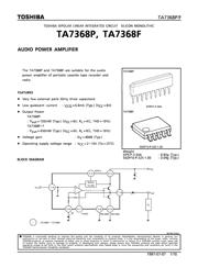 TA7368 datasheet.datasheet_page 1