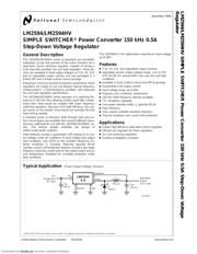 LM2594MX50NOPB datasheet.datasheet_page 1