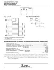 SN74ABT2827DWR datasheet.datasheet_page 2