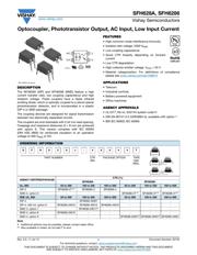 SFH6206-3X001T 数据规格书 1