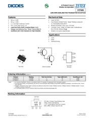 FZT605TA Datenblatt PDF