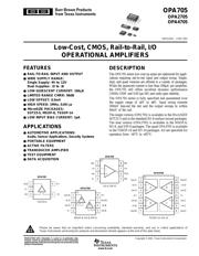 OPA705NA3KG4 datasheet.datasheet_page 1