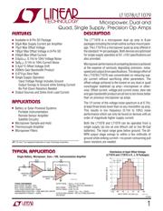 LT1078S8#PBF Datenblatt PDF