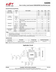 SI4355-B1A-FMR 数据规格书 2